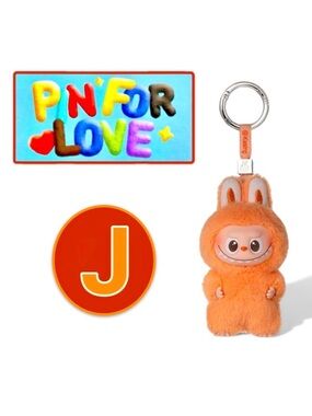 Pop Mart The Monsters Pin For Love Plush Pendant Labubu J Confirmed